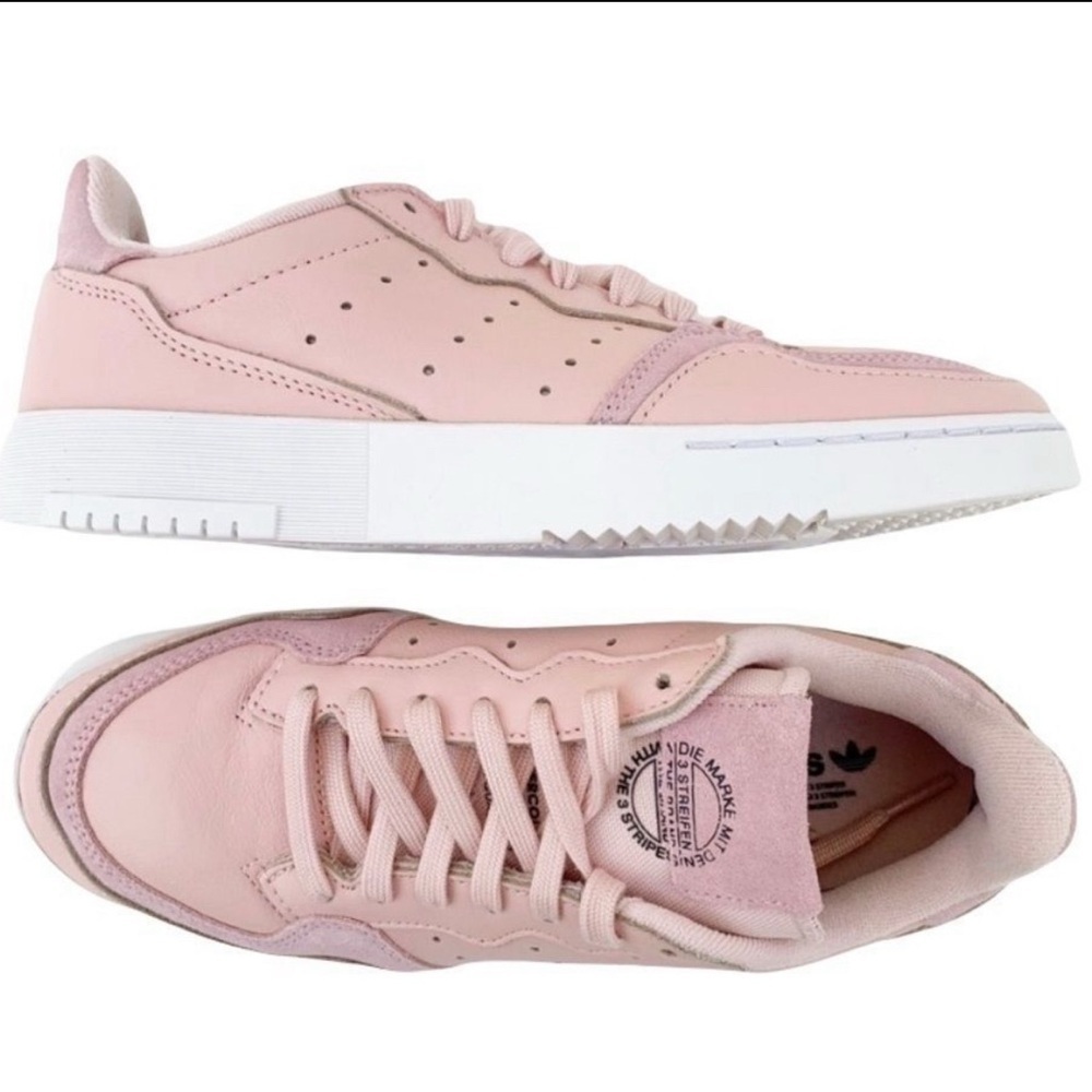 adidas Supercourt W – Halo/Pastel Pink Women’s Size 7.5 - Picture 6 of 11